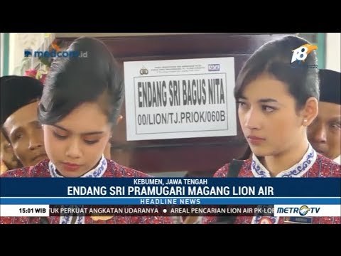 Isak Tangis Keluarga Iringi Pemakaman Pramugari Magang Lion Air JT610
