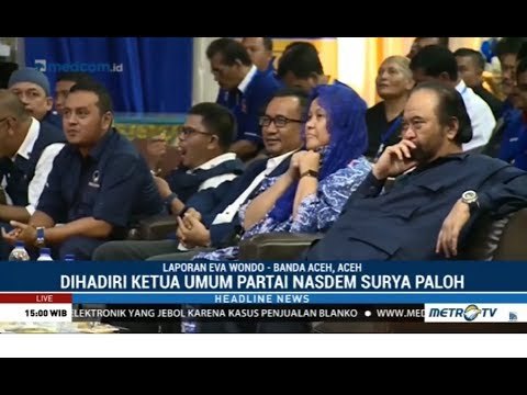 Suasana Pembekalan Caleg NasDem di Aceh