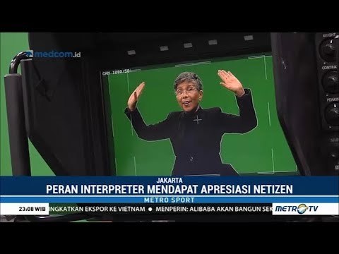 Penerjemah Bahasa Isyarat Ini Mencuri Perhatian di Penutupan Asian Para Games