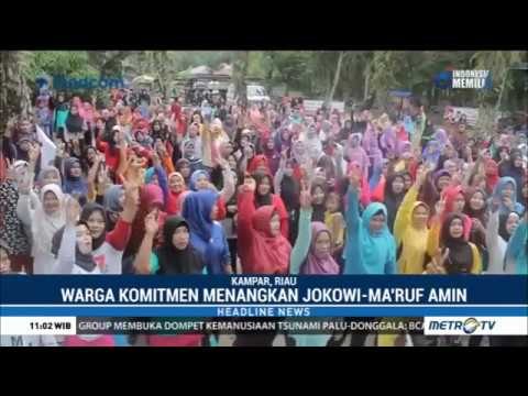 Giliran Warga Karawang & Kampar Riau Deklarasi Dukung Jokowi-Ma'ruf