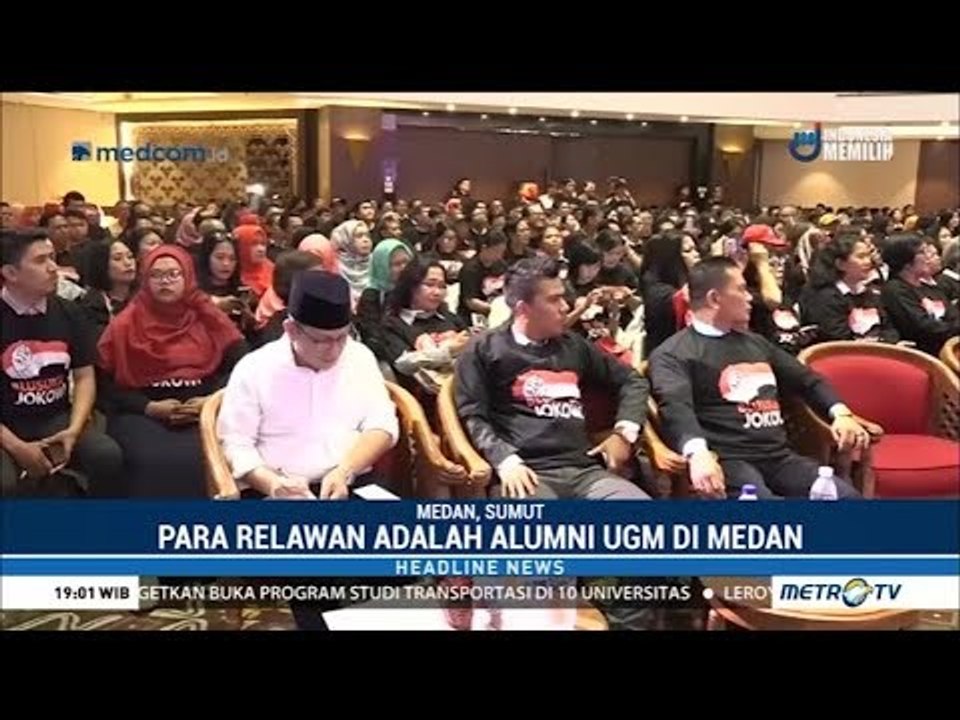 Deklarasi Dukung Jokowi-Ma'ruf oleh Alumni UGM