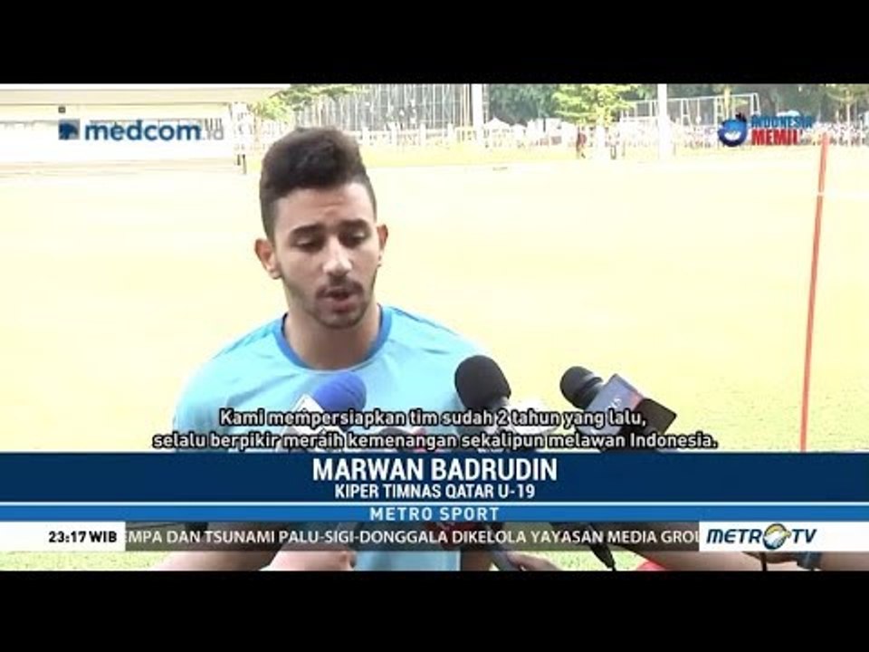 Timnas Indonesia U-19 Bersiap Hadapi Qatar