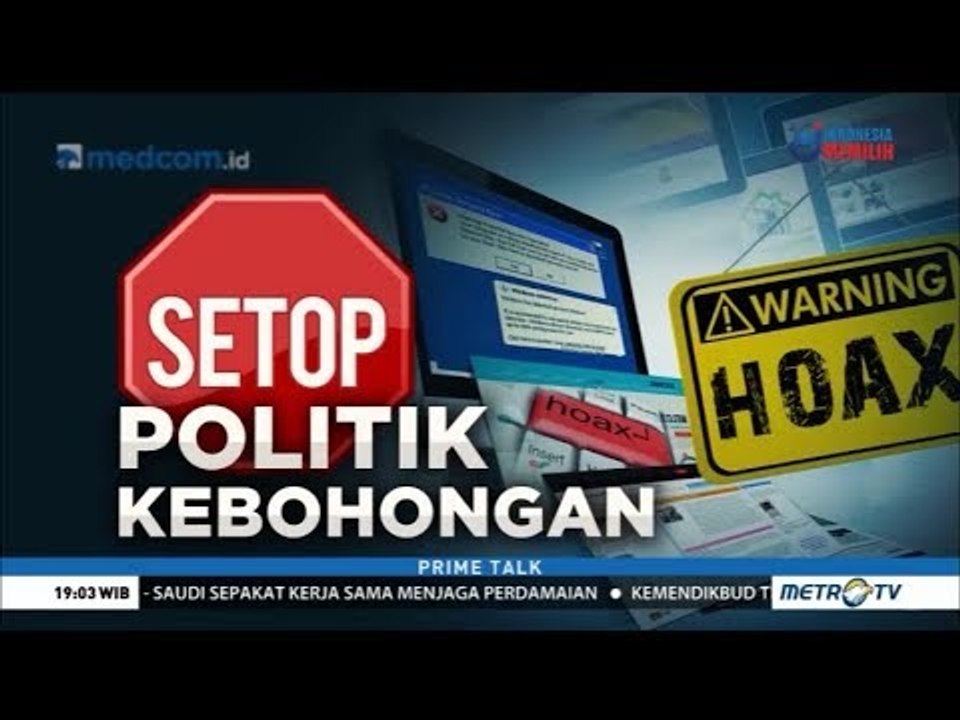 Setop Politik Kebohongan
