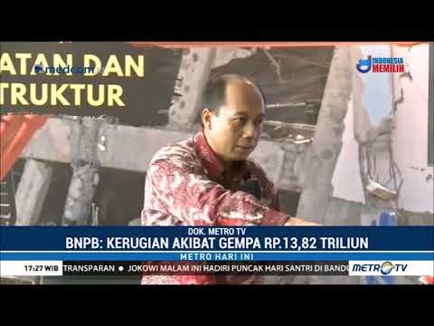 Kerugian Akibat Bencana di Sulteng Capai Rp13 T