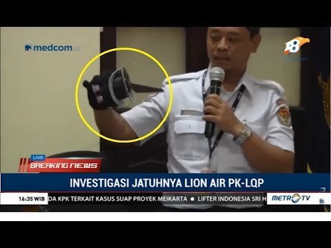 KNKT Tunjukkan Sensor Lion Air yang Rusak saat di Bali, Boeing Diminta Cek Ulang Semua Pesawat