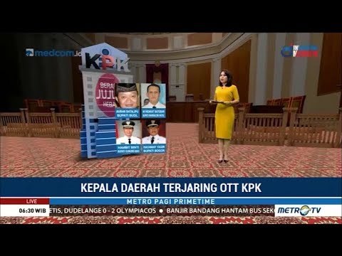 Miris! Barisan Kepala Daerah Terjaring OTT KPK
