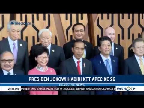 Jokowi Hadiri Sejumlah Kegiatan di Hari Pertama KTT APEC 2018