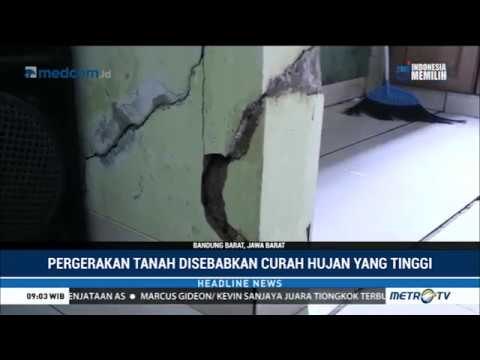 48 Rumah di Desa Puncaksari Rusak Akibat Pergerakan Tanah