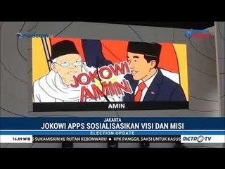 Jokowi App Sosialisasikan Visi dan Misi