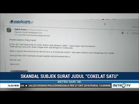 Dahnil Anzar Sebut Foto Viral E-Mail Skenario Cokelat1 Hoaks