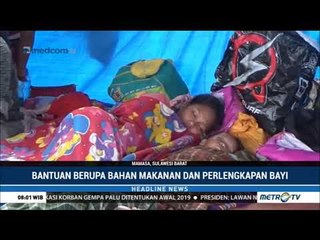 Polda Sulbar Kirim Bantuan Logistik untuk Pengungsi di Mamasa