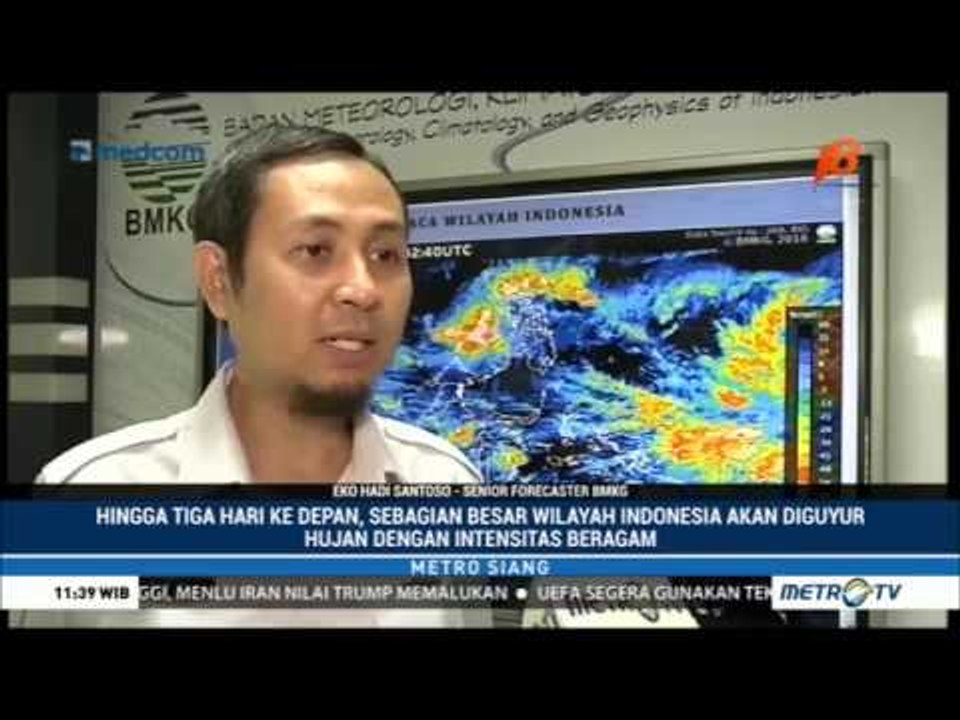BMKG: Sebagian Besar Wilayah di Indonesia Berpotensi Diguyur Hujan