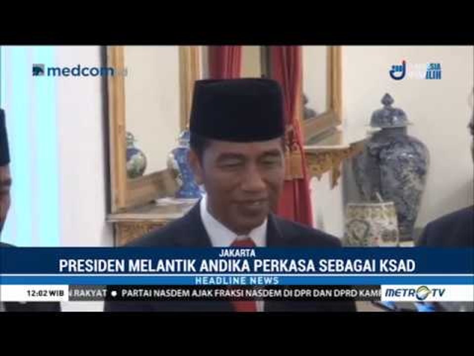 Alasan Jokowi Pilih Andika Perkasa Jadi KSAD