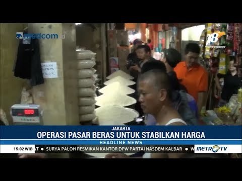Bulog Gelar Operasi Pasar Beras di Jakarta
