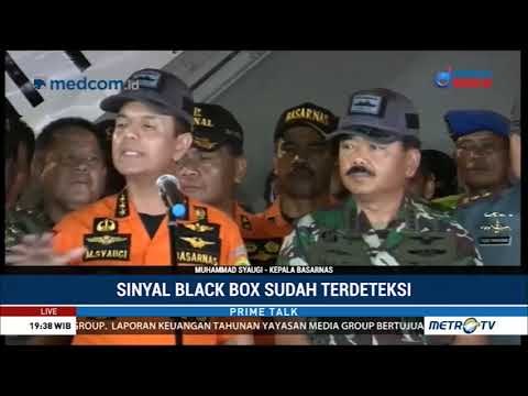 Basarnas: Sinyal Kotak Hitam Lion Air JT610 Terdeteksi