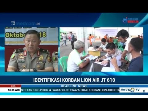 Paling Cepat Delapan Hari Tuntaskan Identifikasi Korban Lion Air