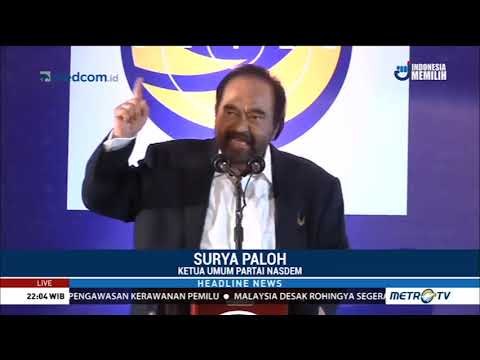 Surya Paloh: NasDem Harus Masuk Tiga Besar di Pemilu 2019