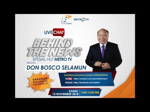Live Chat Behind The News Bersama Don Bosco Selamun
