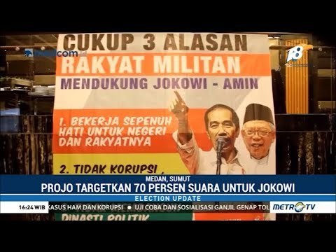 Relawan KMA Optimistis Nahdliyin Sumut Dukung Jokowi-Ma'ruf