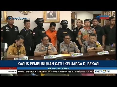 Polisi Tetapkan HS Tersangka Pembunuhan Satu Keluarga di Bekasi