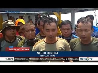 Sertu Hendra Ceritakan Penemuan Bagian Kotak Hitam Lion Air JT601