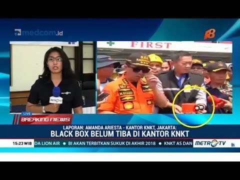 Bagian Kotak Hitam Pesawat Lion Air JT610 Belum Tiba di Kantor KNKT