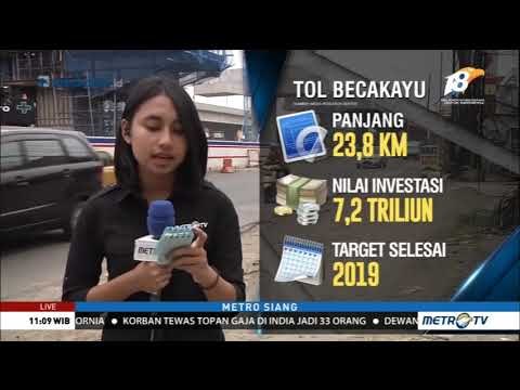 Pembangunan Tol Becakayu Seksi IA Capai 85 Persen