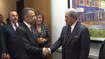 Cumhurbaşkanı Yardımcısı Oktay, Yeni Zelanda Başbakan Yardımcısı Peters ile Görüştü