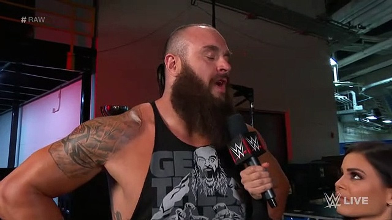 Braun Strowman wrecks his new car_ Raw_ March 11_(480P)