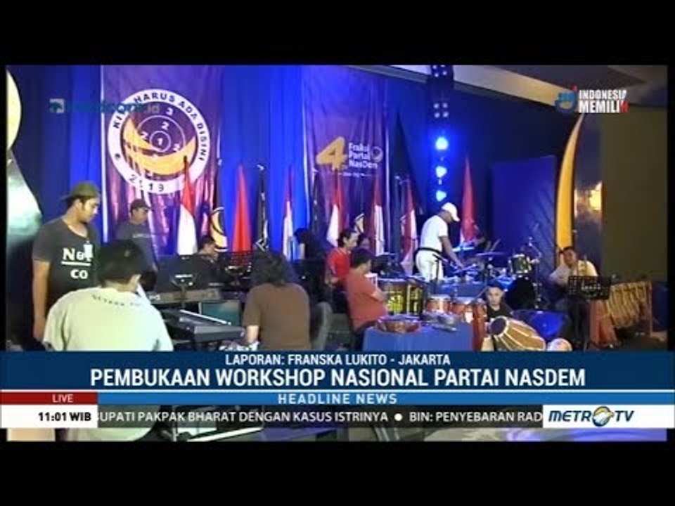 NasDem Gelar Workshop Nasional Bahas Strategi Pemenangan Pemilu