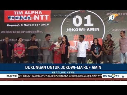 Deklarasi Ribuan Tenaga Honorer di NTT Dukung Jokowi-Ma'ruf