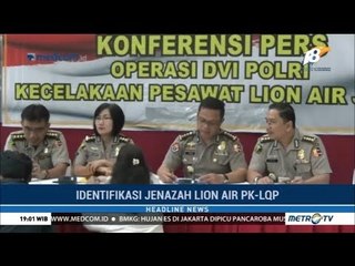 Dua Jenazah Korban Lion Air Kembali Teridentifikasi