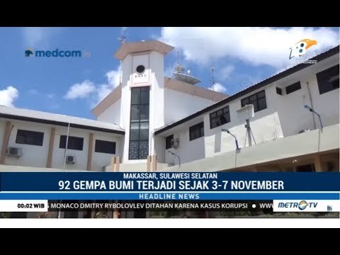 Terjadi 92 Gempa di Mamasa, BMKG Makassar Kirim Tim Khusus ke Lokasi