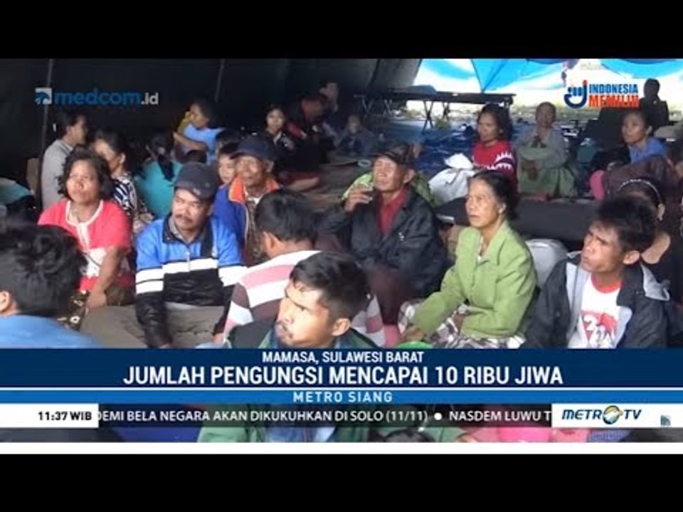 10 Ribu Jiwa Mengungsi Akibat Gempa Mamasa