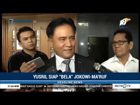 Yusril Tegaskan Siap Bela Jokowi-Maruf di Pilpres 2019