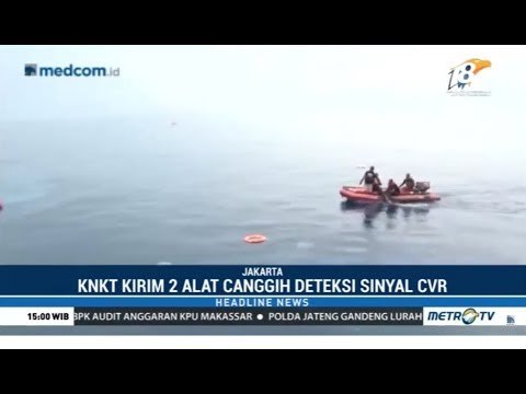 KNKT: Dua Alat Tercanggih di Dunia Saat Ini Sedang Deteksi Sinyal CVR Lion Air