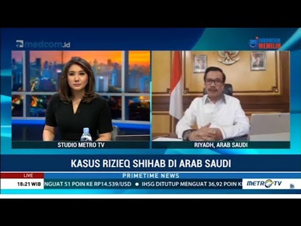 Penjelasan Dubes RI soal Kasus Rizieq Shihab di Arab Saudi