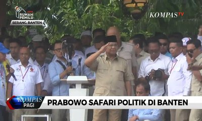 Safari Politik di Banten, Prabowo Kembali Singgung Soal Aset Dikuasai Pihak Asing