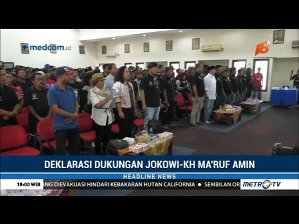 Aktivis Reformasi Dukung Jokowi-Ma'ruf
