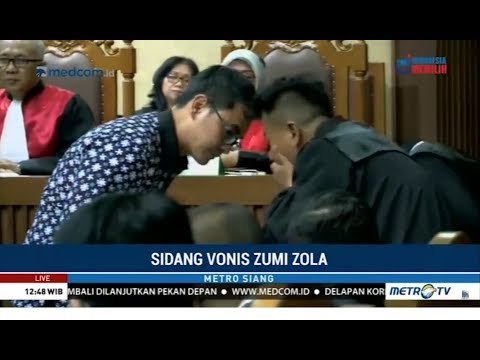 Reaksi Zumi Zola Divonis 6 Tahun Penjara