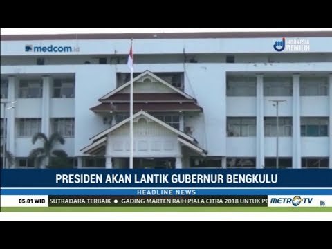 Presiden Lantik Plt Gubernur Bengkulu Pengganti Gubernur Terpilih yang Ditangkap KPK