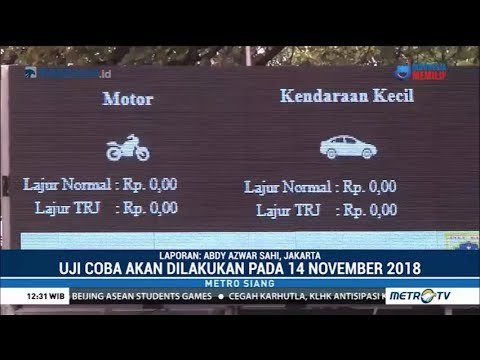 Jelang Uji Coba Terbatas ERP Jakarta