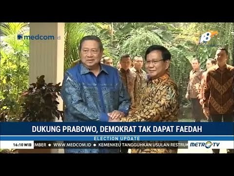 Dukung Prabowo, Demokrat tak Dapat Faedah