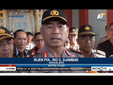 Kapolda Aceh Imbau Napi yang Kabur Segera Menyerahkan Diri