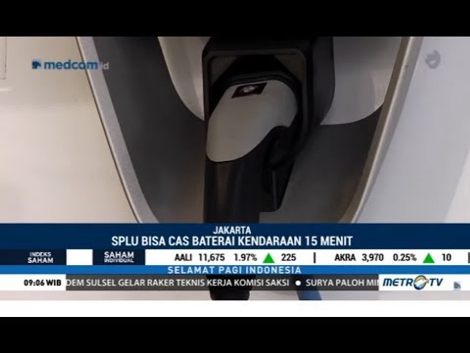Mobil Listrik di Jakarta Dilayani Pertamina di Stasiun Pengisian Listrik Umum (SPLU)