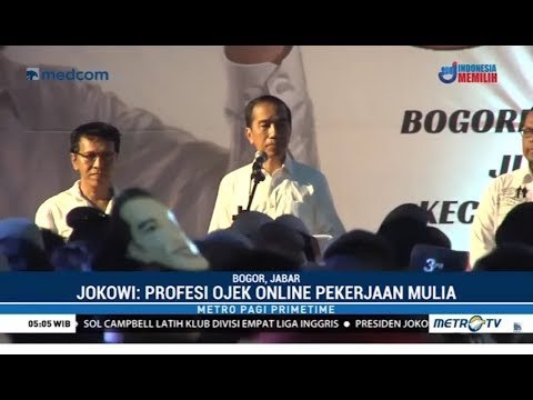 Jokowi: Profesi Ojek Pekerjaan Mulia