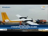 Pesawat Twin Otter Tergelincir di Bandara Juanda