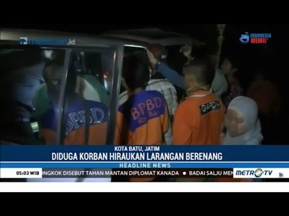 Dua Korban Tenggelam Ditemukan di Dasar Coban Talun