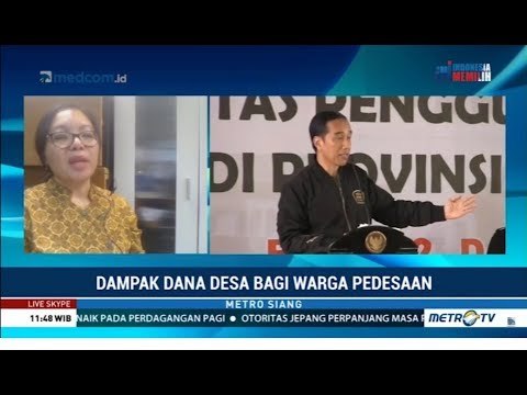 Jokowi Salurkan Dana Desa, Ini Manfaatnya untuk Warga