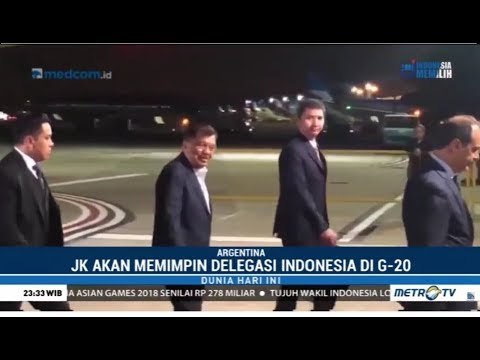 RI Diwakili JK di Forum 20 Negara Ekonomi Terbesar Dunia KTT G-20 di Argentina